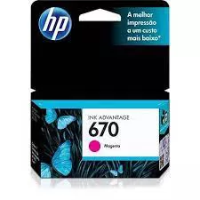 CARTUCHO 670 MAGENTA 4ML - HP