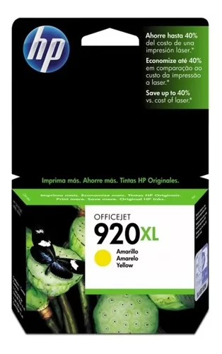 CARTUCHO 920XL AMARELO 7,5ML - HP	