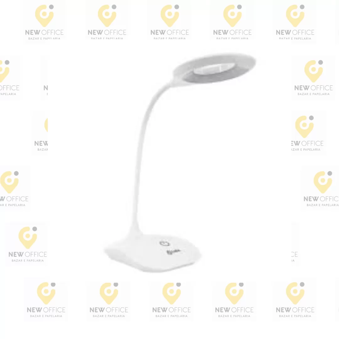 LUMINARIA MESA LED 17CM BRANCO FARTEX