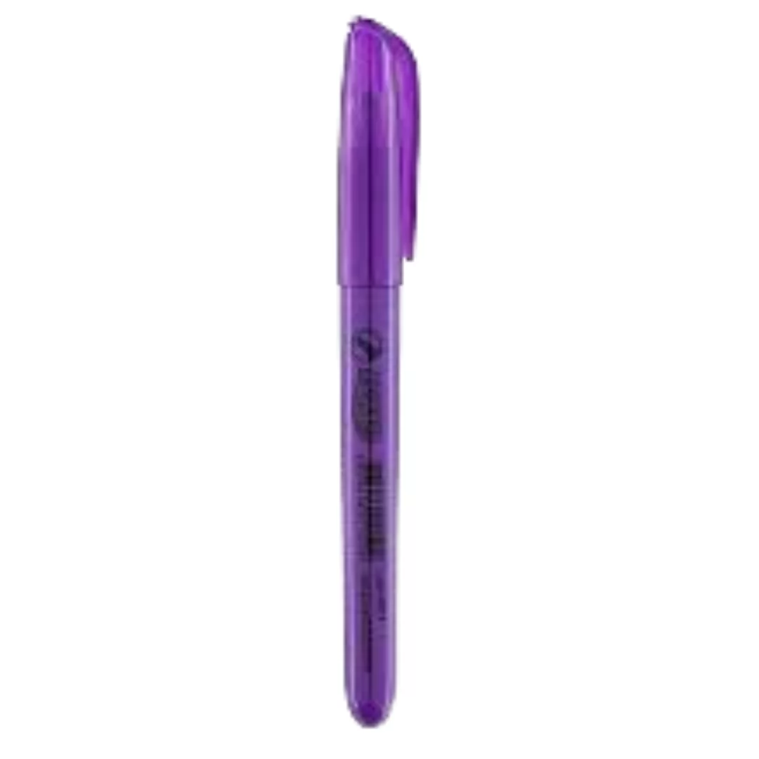 MARCA-TEXTO FLUORESCENTE ROXO CHANFRADA - BRW