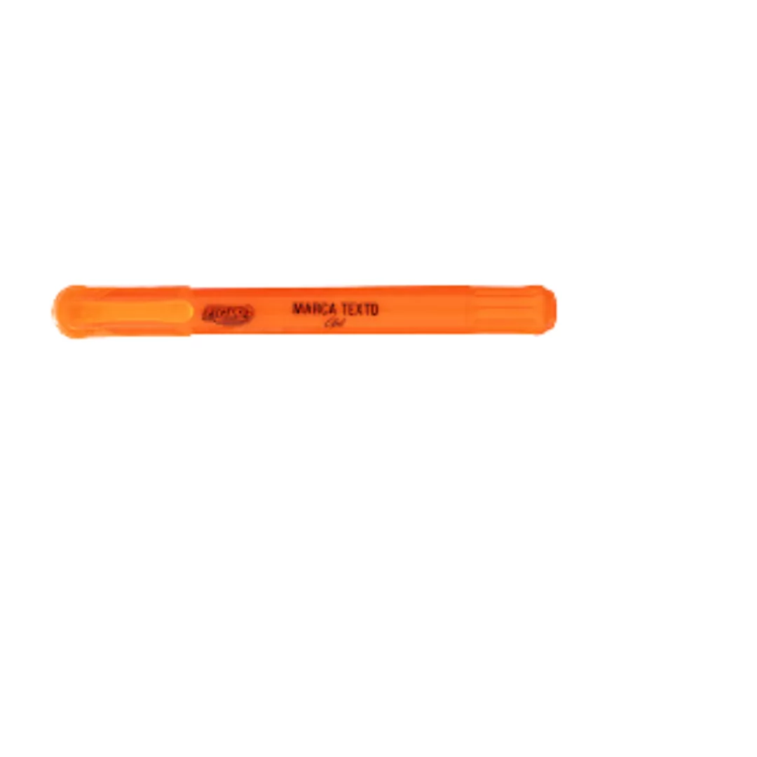 MARCADOR FLUORESCENTE LARANJA EM GEL