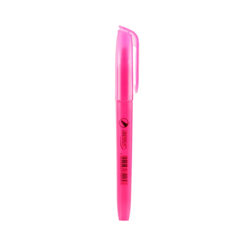 MARCA TEXTO FLUORESCENTE ROSA - BRW