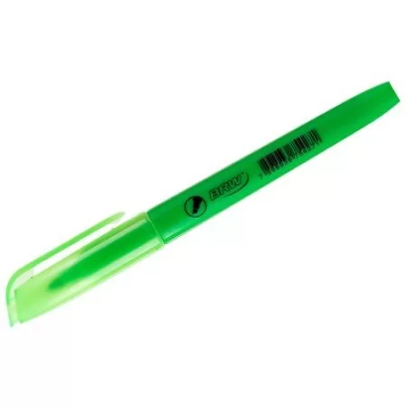 MARCADOR FLUORESCENTE VERDE CHANFRADA BRW