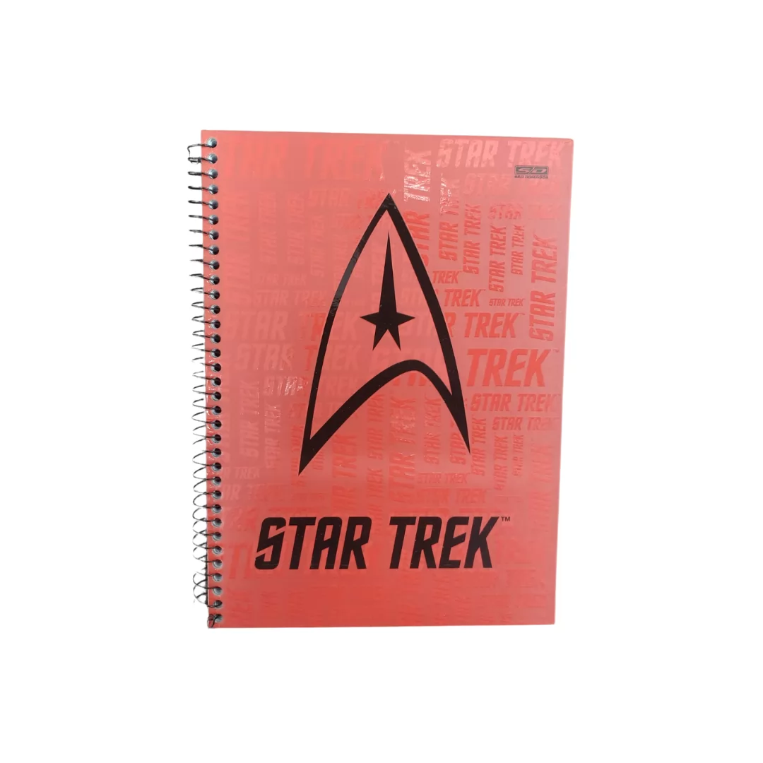 CADERNO 96 FL STAR TREK UN. CAPA SORTIDA