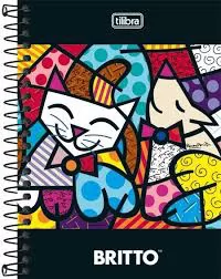 CADERNO 96 FL TILIBRA ROMERO BRITTO UN. CAPA SORTIDA