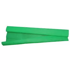 PAPEL CREPOM  VERDE BANDEIRA LISO 48CMX2,50M - SUPER CREPE