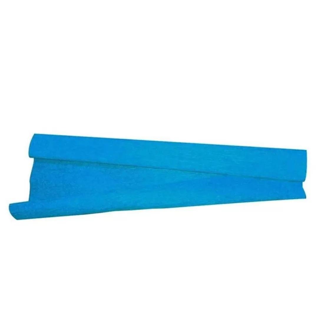 PAPEL CREPOM 48CMX2M AZUL CELESTE