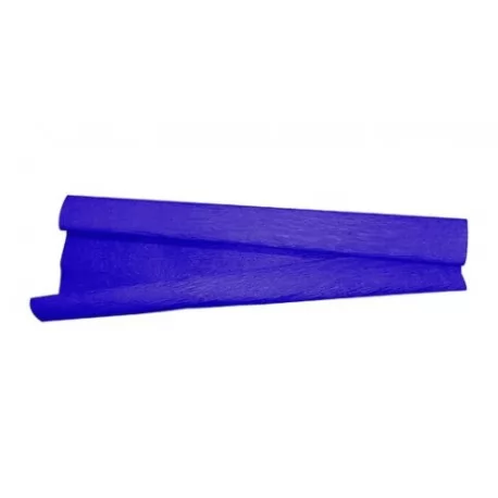 PAPEL CREPOM 48CMX2M AZUL ESCURO