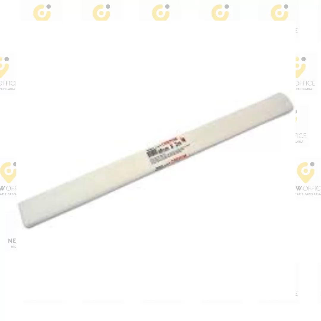 PAPEL CREPOM 48X2M 40UN BRANCO POLAR