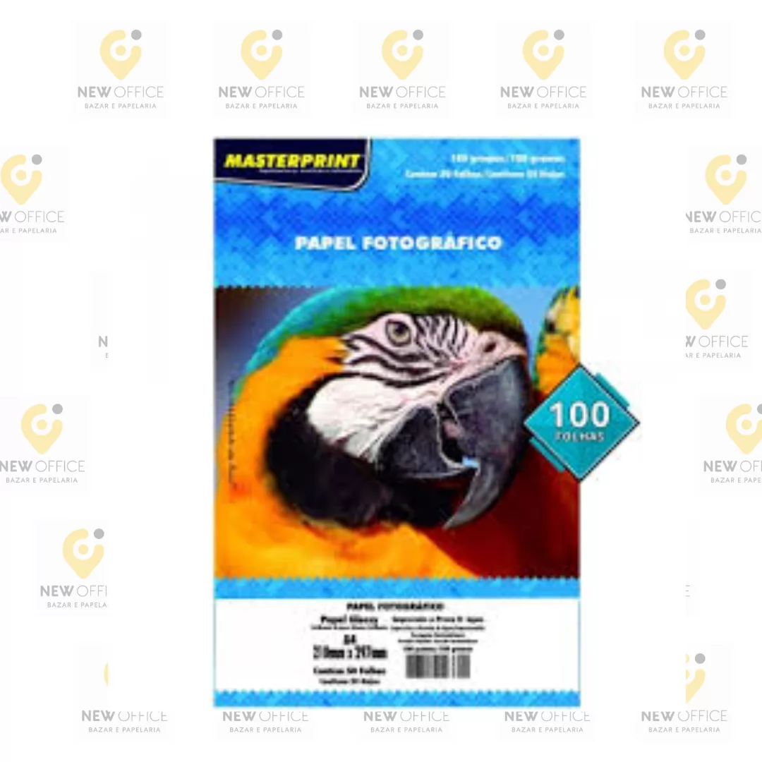 PAPEL GLOSSY PAPER 180 G A4 10FL MULTILASER INKJET