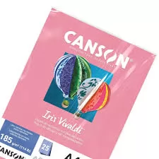 PAPEL IRIS VIVALDI 185G ROSA 50CMX65CM