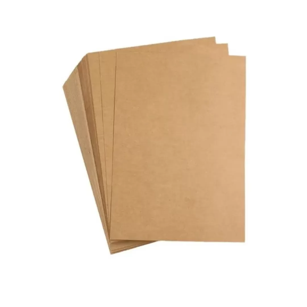 PAPEL KRAFT FOLHA A4 200G. 210X297MM AVULSO - JANDAIA