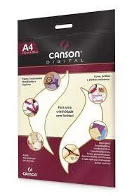 PAPEL OPALINA A4 180G CANSON BRANCO LISO 15FL