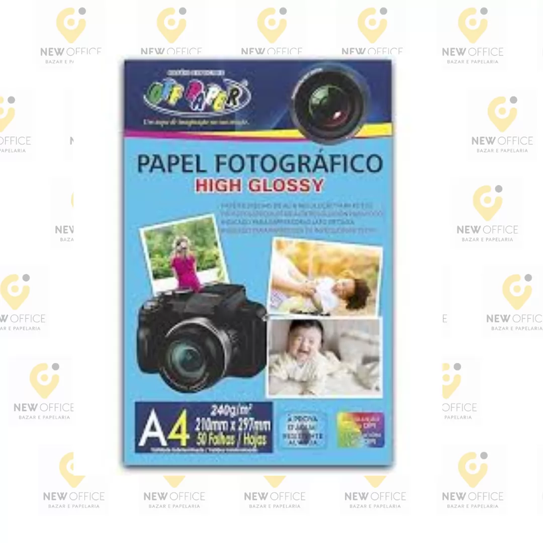 PAPEL PHOTO ACETINADO A4 21CMX29,7CM 230G 10FL AD MULTILASER