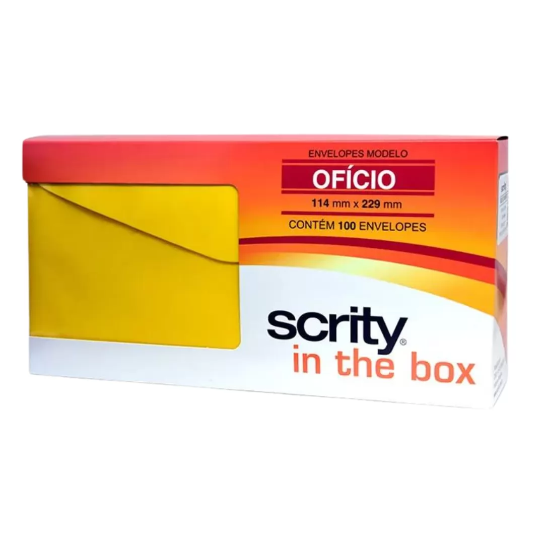 ENVELOPE COLOPLUS 114MMX229MM AMARELO