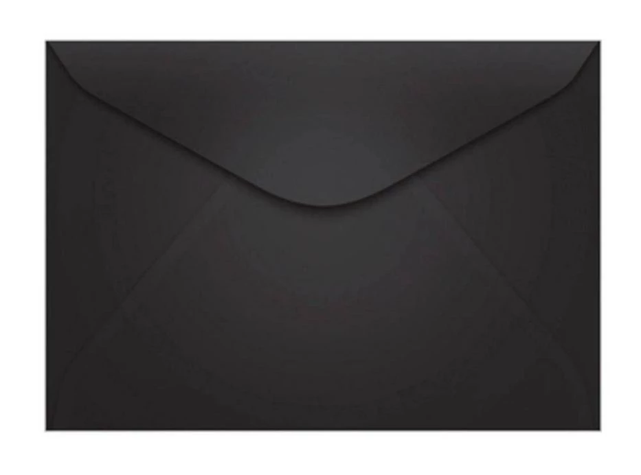 ENVELOPE COLORPLUS 114MMX162MM PRETO UN
