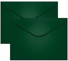 ENVELOPE DE CARTA BRASIL (VERDE ESCURO) 114X162 UN