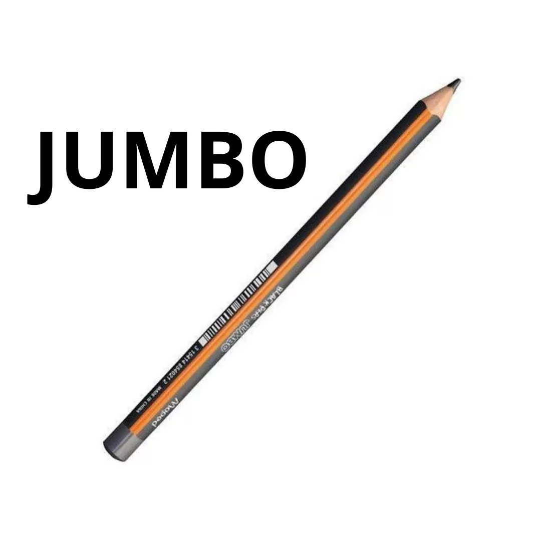 LÁPIS GRAFITE BLACK PEPS JUMBO - MAPED