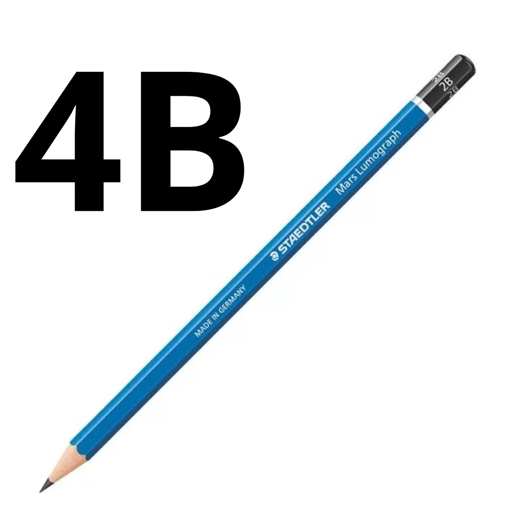 LAPIS PTO STAEDTLER LUMOGRAPH 4B