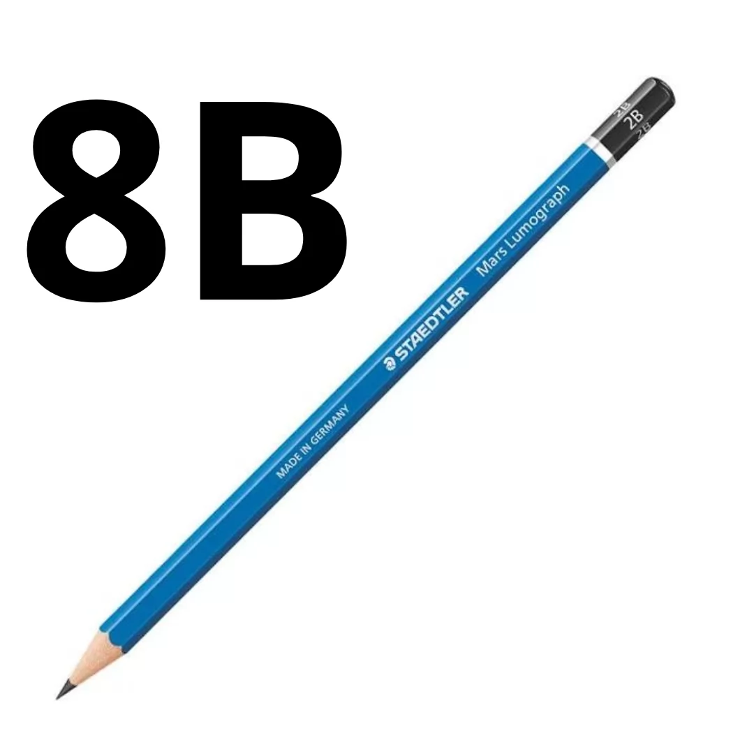 LAPIS PTO STAEDTLER LUMOGRAPH 8B