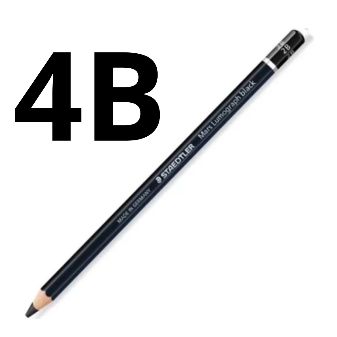 LAPIS PTO STAEDTLER LUMOGRAPH BLACK 4B