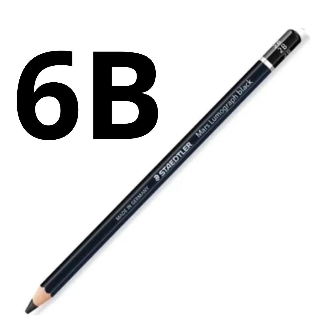 LAPIS PTO STAEDTLER LUMOGRAPH BLACK 6B