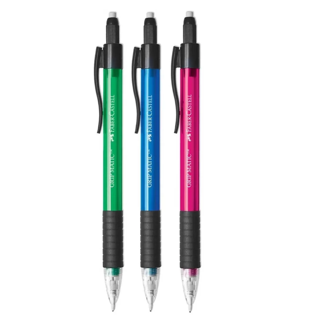 LAPISEIRA 0.7MM FABER CASTELL POLY GRIP MATIC