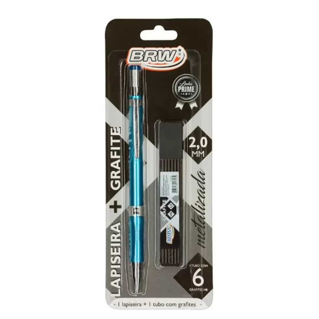 LAPISEIRA 2.0MM COM GRAFITE - COR AZUL -