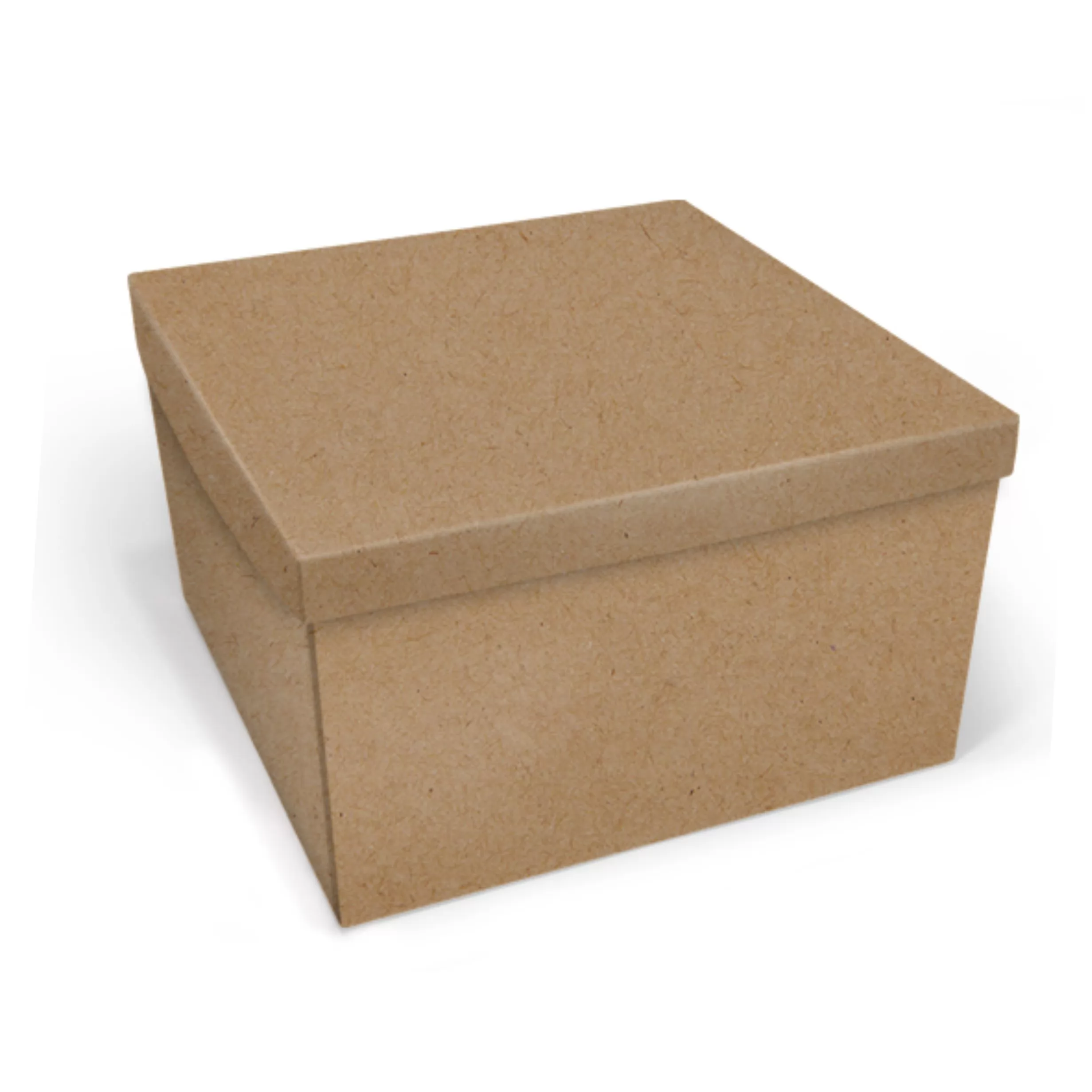 CAIXA CUBO KRAFT ACOPLADA 22X22X18CM - UNIDADE