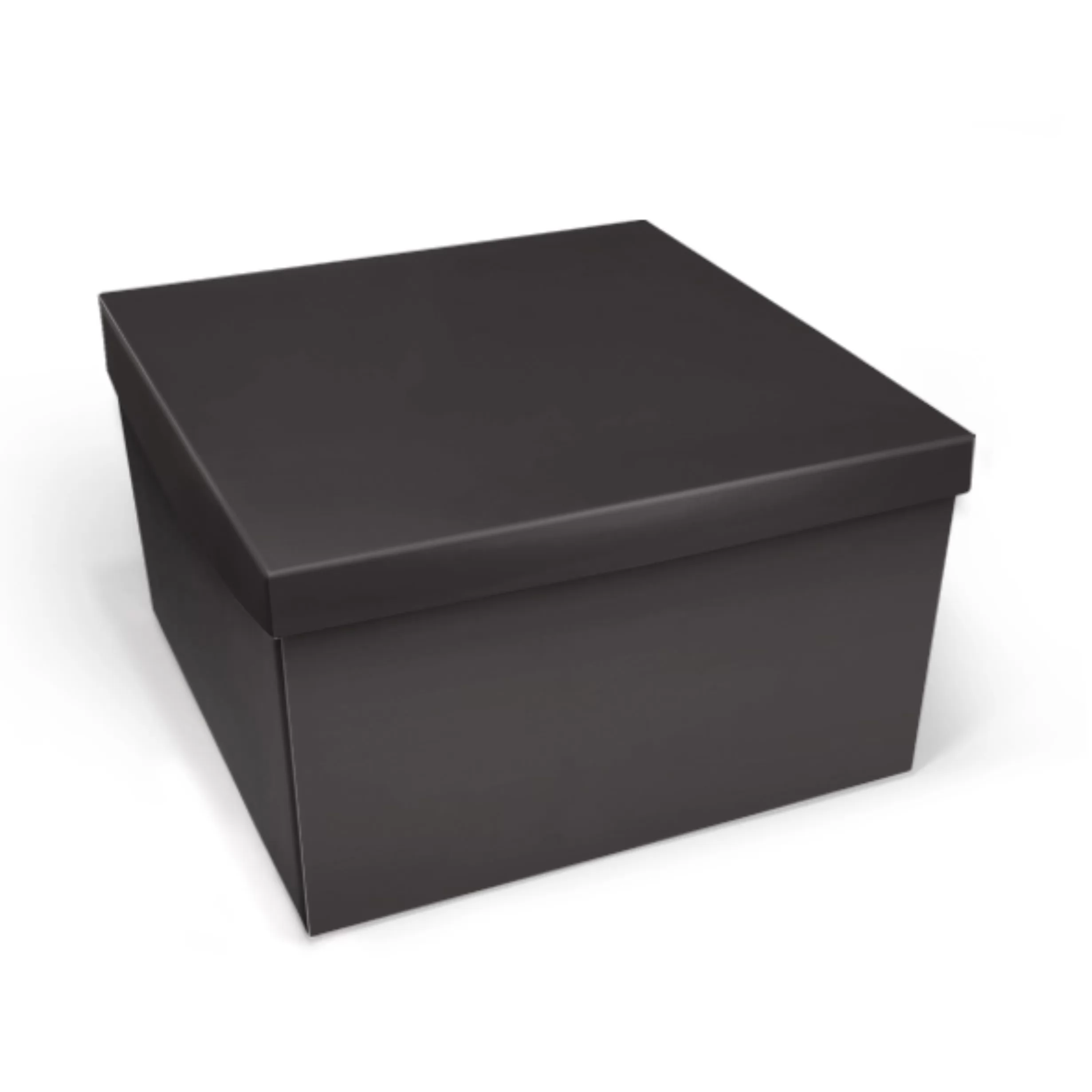 CAIXA PRESENTE 22X22X18CM - PRETO
