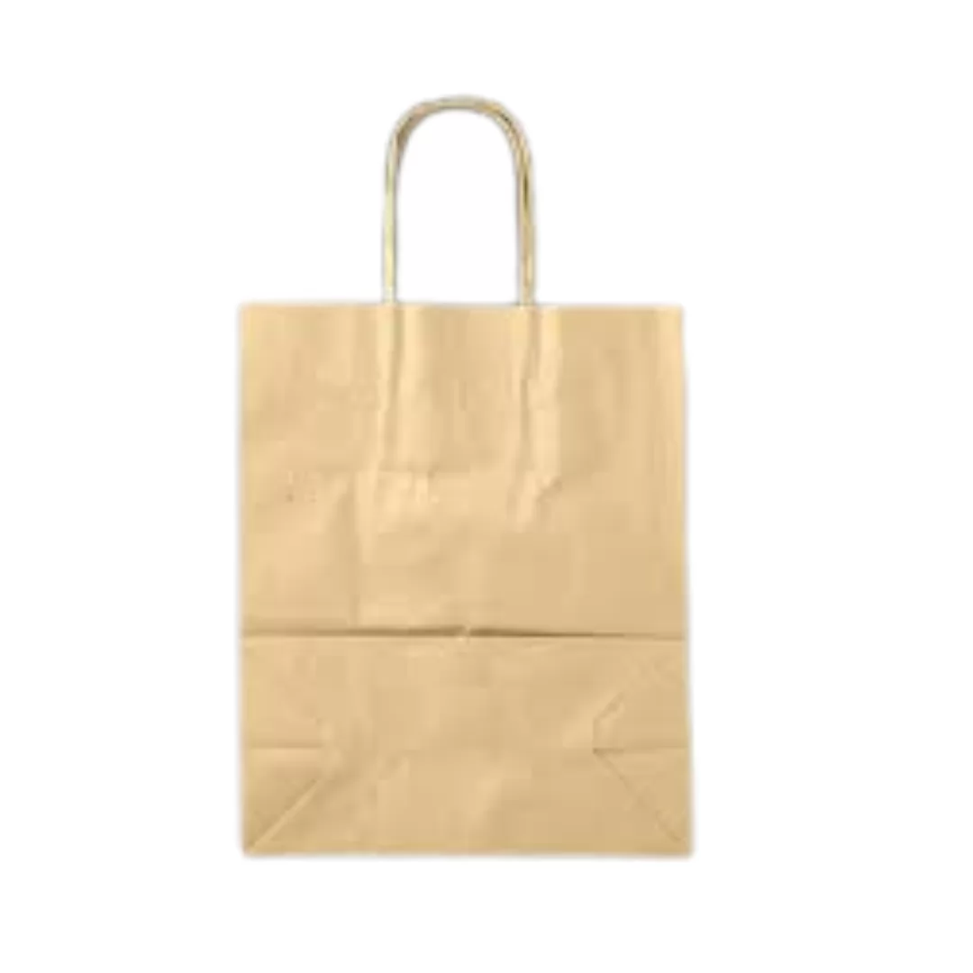 SACOLA KRAFT NATURAL 17,5X8,5X21,5CM