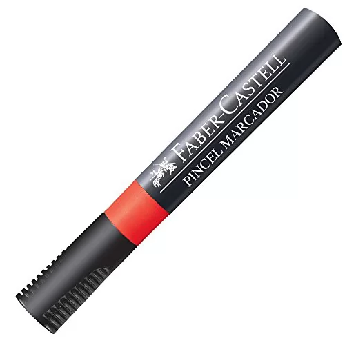 PINCEL MARCADOR - VERMELHO FABER CASTELL