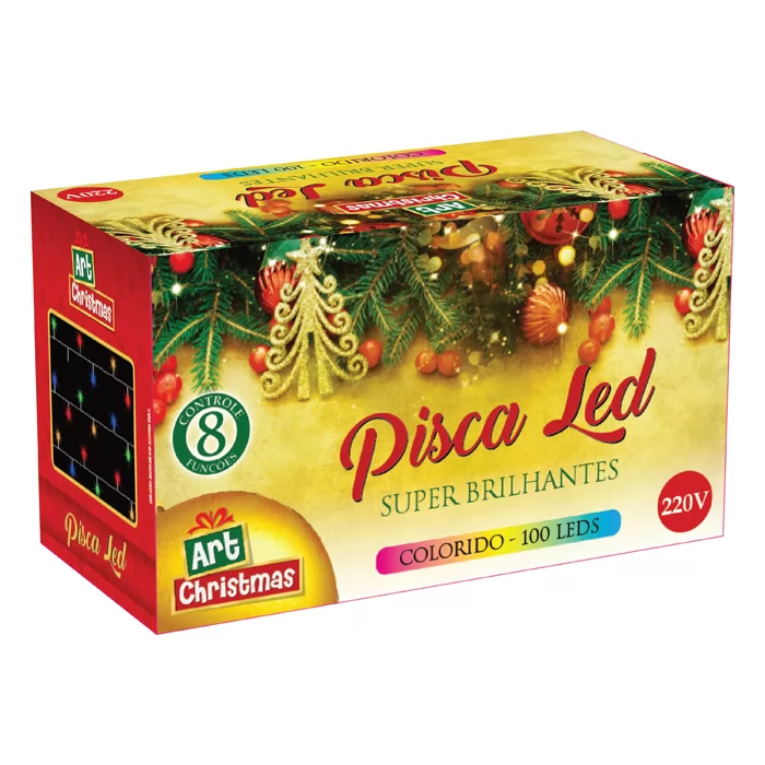 PISCA LED 100L COLOR 8M 220V F