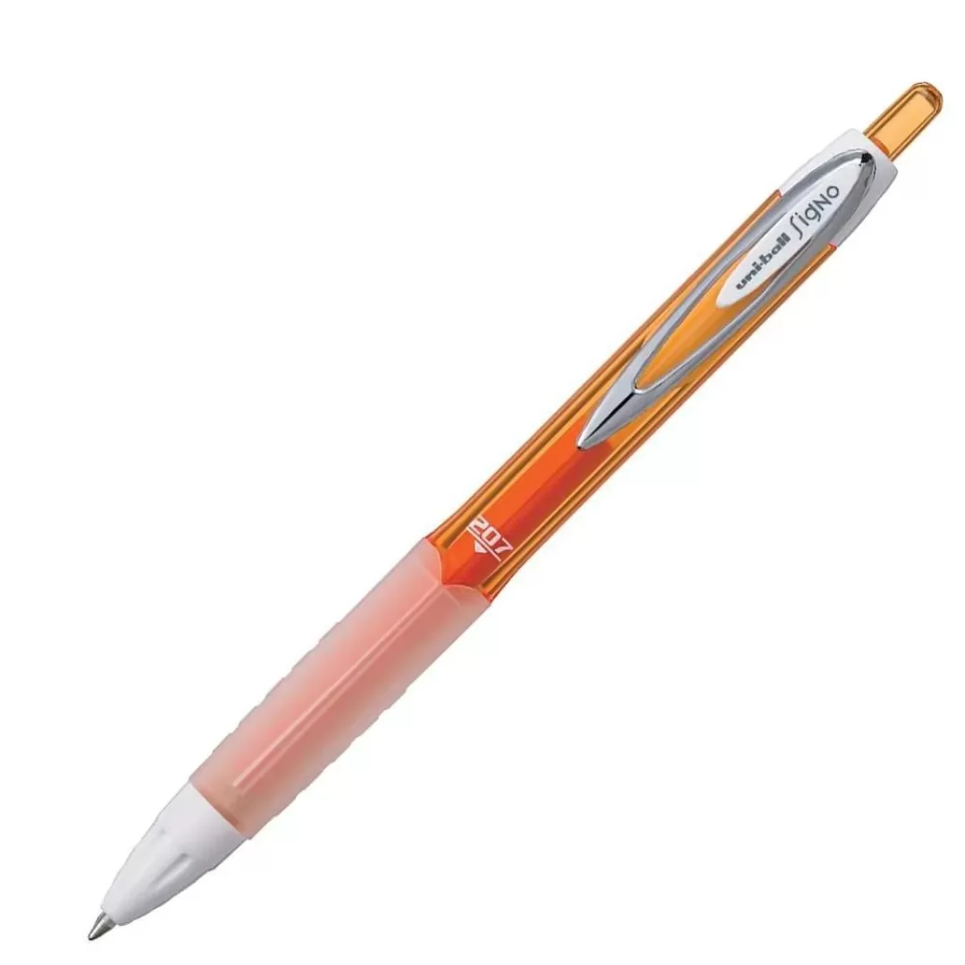 CANETA GEL 0.7MM RETRATIL SIGNO 207- UNI-BALL
