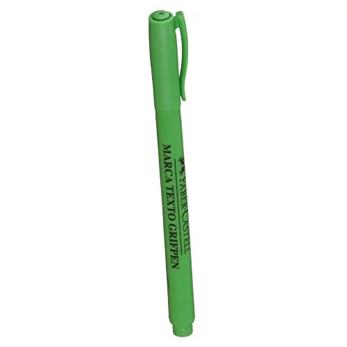 MARCA TEXTO GRIFPEN VERDE FABER-CASTELL