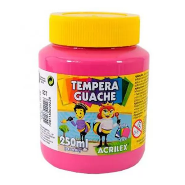 TINTA TEMPERA GUACHE ROSA