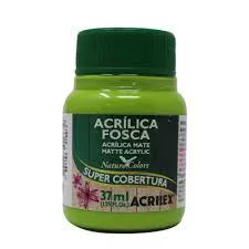 TINTA VERDE MAÇÃ ACRÍLICA FOSCA 37ML