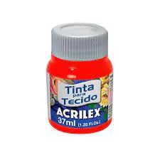 TINTA TECIDO VERMELHO VIVO FOSCA 37ML