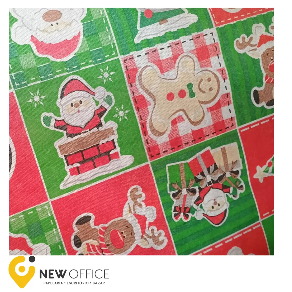 TNT ESTAMPADO 1,40M 40G ENFEITES DE NATAL