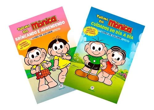 TURMA DA MONICA - BRINCANDO E APRENDENDO