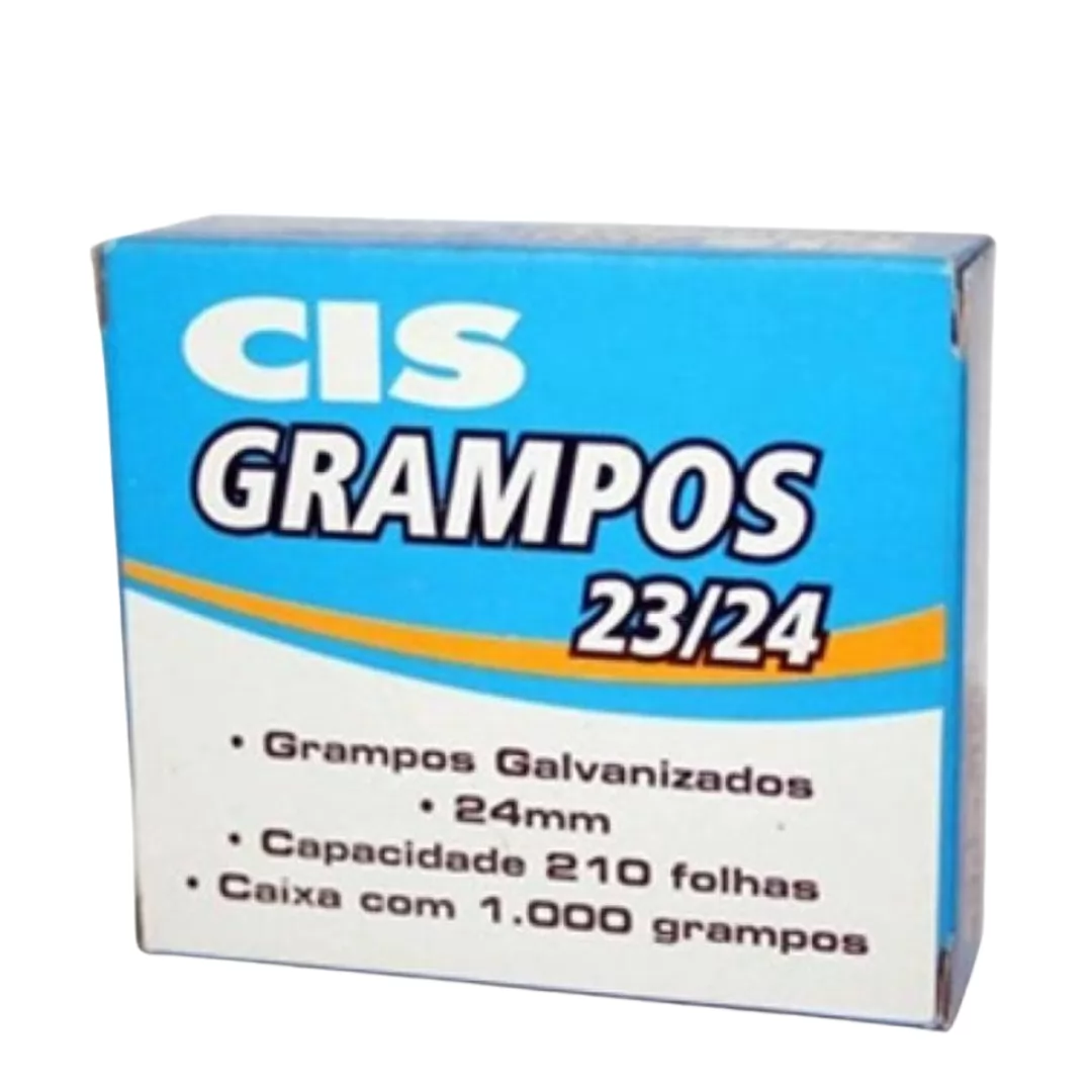 GRAMPO 23/24 1000 UN CIS GALVANIZADO 24MM - 210FL