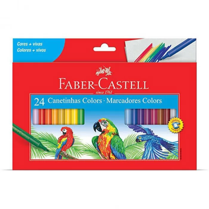 HIDROCOR 24 CORES - FABER CASTELL