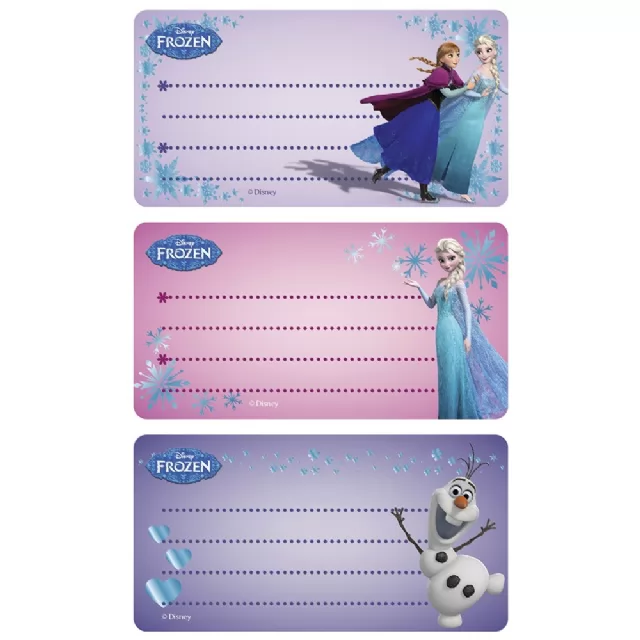 ETIQUETA ADESIVA ESCOLAR FROZEN JANDAIA