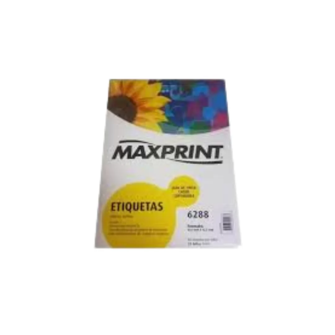 ETIQUETA MAXPRINT CARTA 6288 025 FL 138,11MMX106,3
