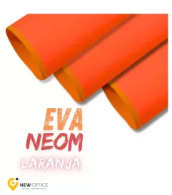 EVA NEON LARANJA40X60 UN