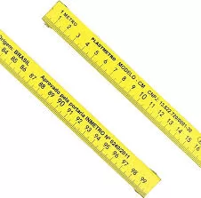 METRO PARA BALCÃO PVC AMARELO UNIDADE 1760 - PLASTMETRO