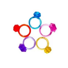 MINI BRINQUEDO ANEL CORES