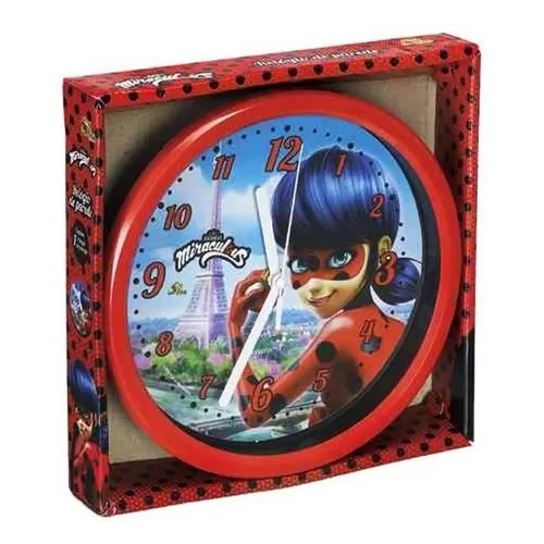 RELÓGIO DE PAREDE LADYBUG