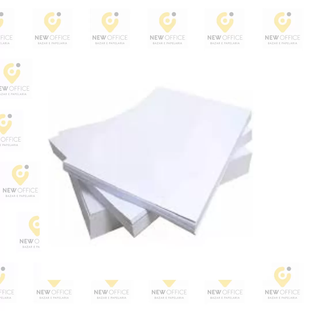 PAC. PAPEL SULFITE BRANCO 120G DUPLO OFICIO 31X43CM25 FLS