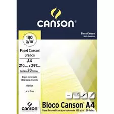 PAPEL CANSON A4 21CMX29,7CM 80G AVULSO